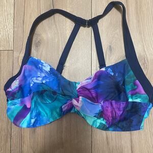 Title Nine Multicolor Bikini Top